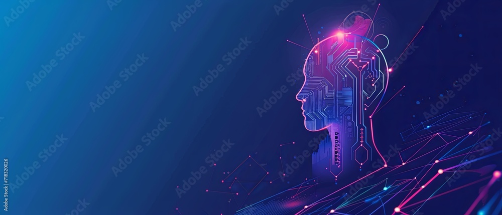 Poster hero image for a website that combines the themes of beyond ai computing network