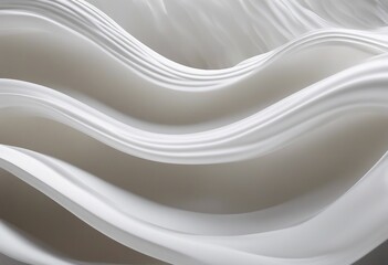 White waves animated background design concept