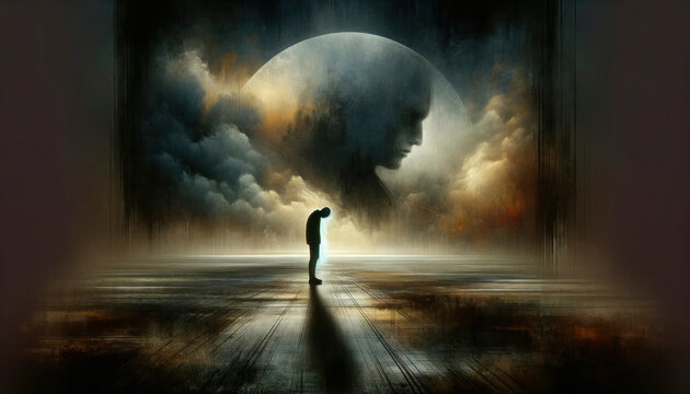 Solitude in Shadows: The Weight of Invisible Burdens