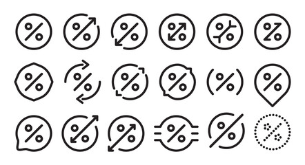 different percent symbols