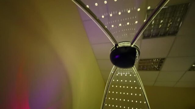 Legs of the man lying in the anti-stress room New Stressless