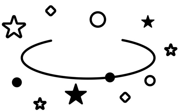 Expression after fainting. Graphic element on a transparent background.