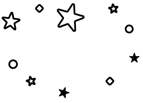 Expression after fainting. Graphic element on a transparent background.