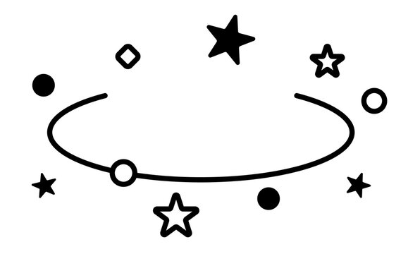 Expression after fainting. Graphic element on a transparent background.