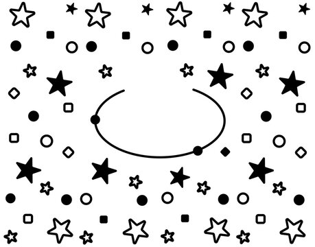 Expression after fainting. Graphic element on a transparent background.