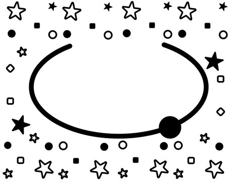 Expression after fainting. Graphic element on a transparent background.