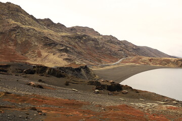 View in the Golden Circle of Iceland