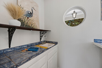 a home kitchen 