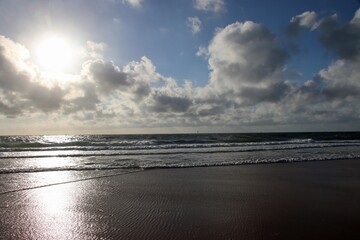 Sonnenuntergang an der Nordsee