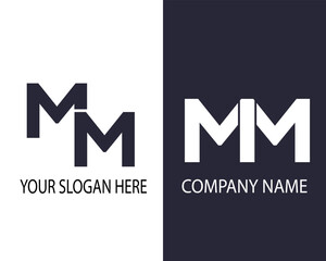 NEW BEST MM creative initial latter logo.MM abstract.MM latter vector Design.MM Monogram logo design .company logo
