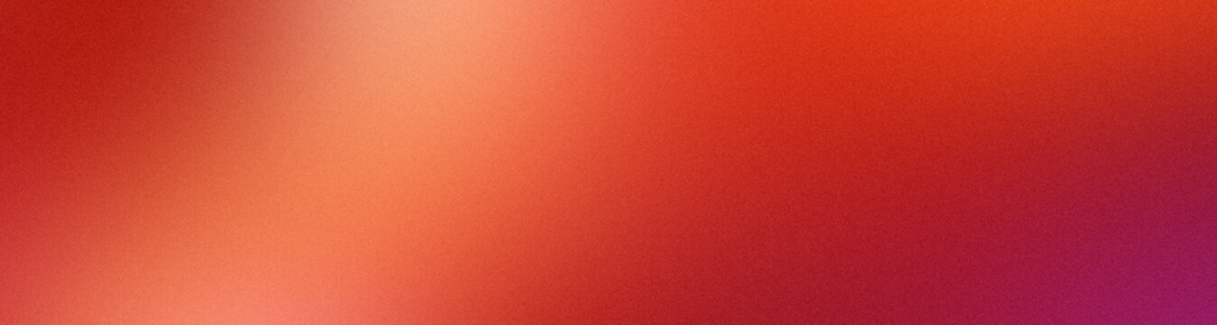 Noisy abstract red gradient background, colorful pattern, design, graphic pastel, digital screen, display template, blurry background for web design