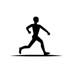 Fototapeta na wymiar person running on a treadmill