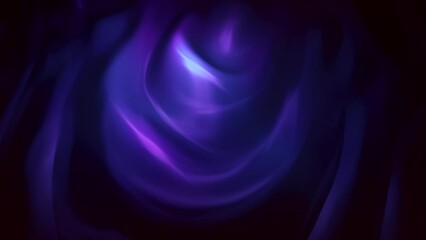 Purple silky liquid, motion graphics background. An abstract motion graphics loop ideal as a logo or intro backdrop