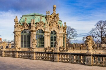 Obraz premium historical palace complex in Dresden