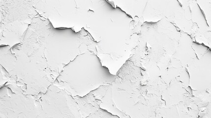 White Rough Filler Plaster Façade Wall Texture


