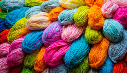 colorful wool background
