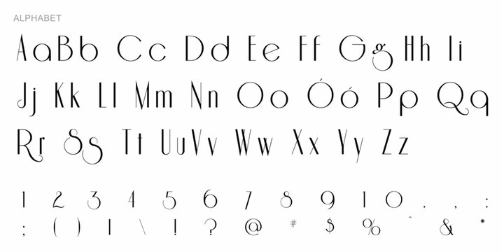Alphabet Split Monogram, Split Letter Monogram, Alphabet Frame Font. Laser cut template. Initial monogram letters.
