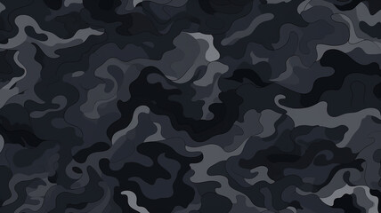 Military camouflage pattern fabric. Background illustration - obrazy, fototapety, plakaty