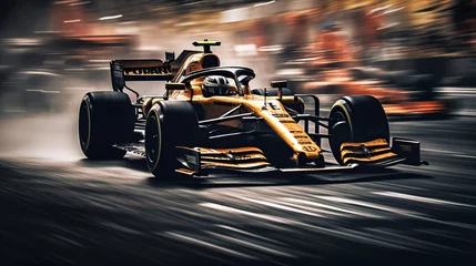 Foto op Plexiglas Formule 1 f1 race car speeding