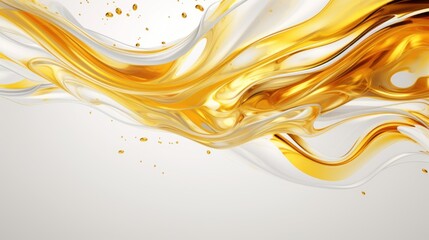  a white and yellow background with a lot of yellow and white swirls on the left side of the image.
