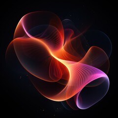 Fototapeta premium Beautiful neon effects. For design