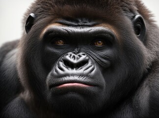 Obraz premium Powerful Presence on a White Stage