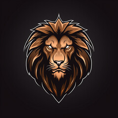 Fototapeta premium Lion Logo Design 