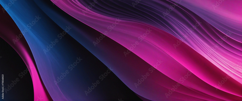 Poster colorful abstract gradient wave texture for website header or poster design
