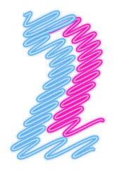 Wavy Neon Sign Number Two