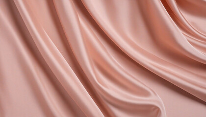 Silk Background in Peach Color