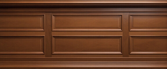 Fototapeta premium Premium Handcrafted Wood Paneling Background for Elegant Spaces