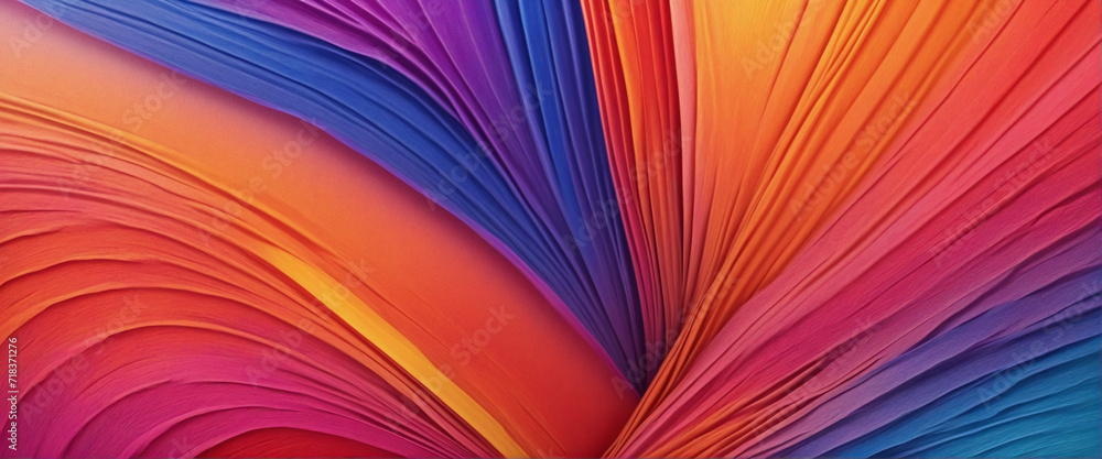 Poster colorful gradient abstract banner design with space for text.