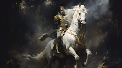 Obraz na płótnie Canvas Four Horsemen of the Apocalypse