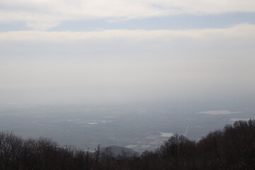 Fototapeta premium fog in the mountains