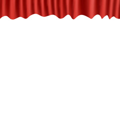 Red Curtain Theater Decoration