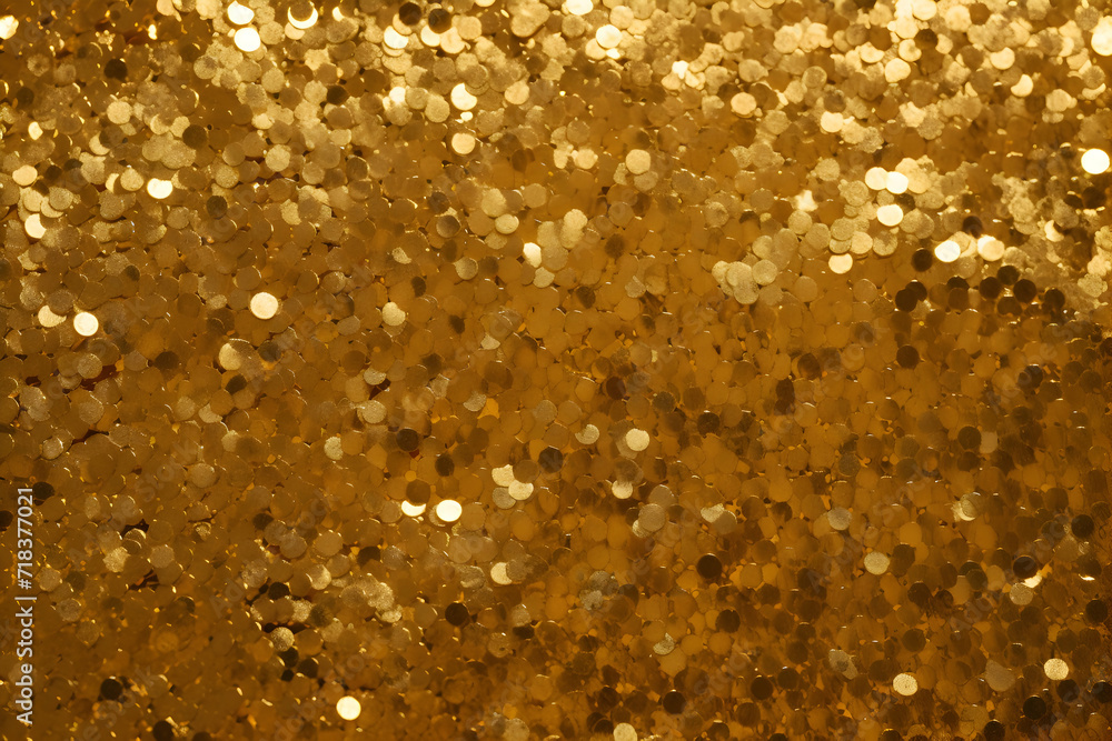 Poster light abstract glowing bokeh light. shining star, sun particles and sparks with lens flare effect on