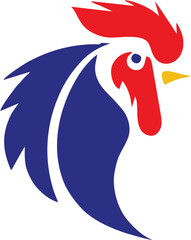  Vector Chicken head icon 