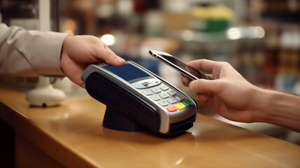 Making a purchase using contactless payment