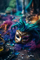 venetian carnival mask