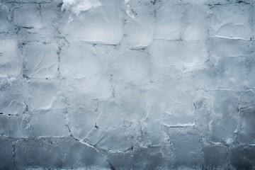 Icy and Frosty Wall Texture Background, Cool Elegance in Frozen Tones