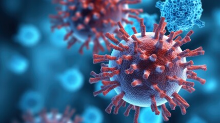 Fototapeta na wymiar Flu. Flu Concept. Flu Virus. Virus. Pandemic Concept. Epidemic Concept. virus 3d illustration. Coronavirus. Covid 19.