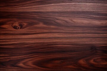 Fototapeta premium Rich Chocolate Brown Dark Walnut Background Plane with Fine Grain Texture