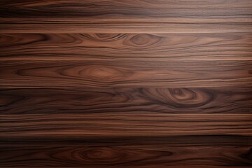 Fototapeta premium Rich Chocolate Brown Dark Walnut Background Plane with Fine Grain Texture