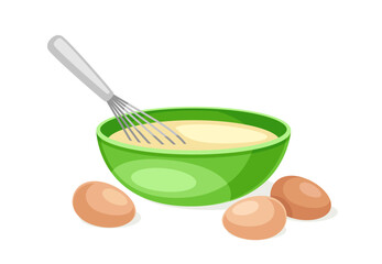 Item for baking vector concept