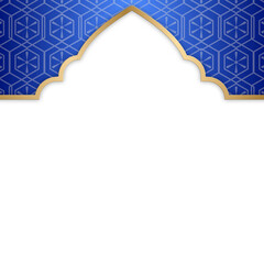 Islamic Golden Frame Ramadan 