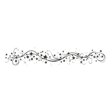 Free Outline Star Tattoo - Abstract Design