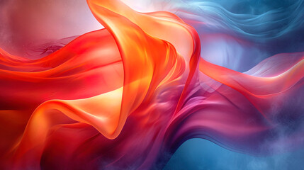 A photograph with abstract curves and whirlwinds, as if they embody movement and energy