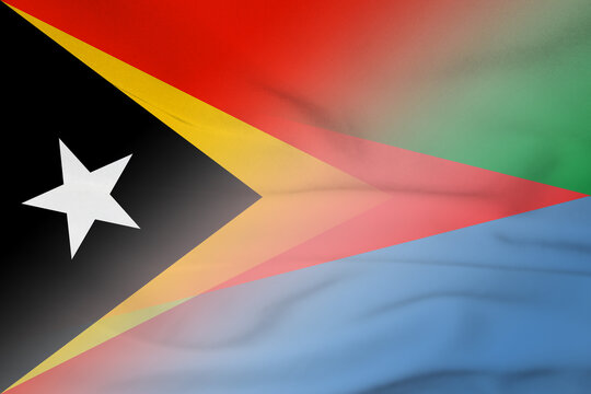 East Timor and Eritrea official flag international relations ERI