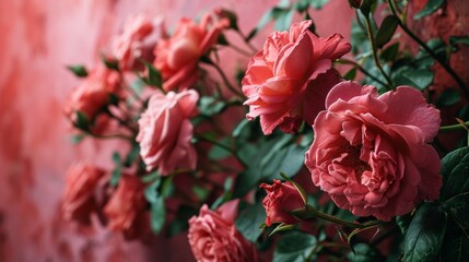 Fototapeta premium Close-up of Pink Flowers