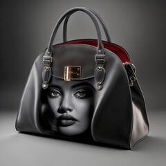 Luxury fashion  women handbag - obrazy, fototapety, plakaty